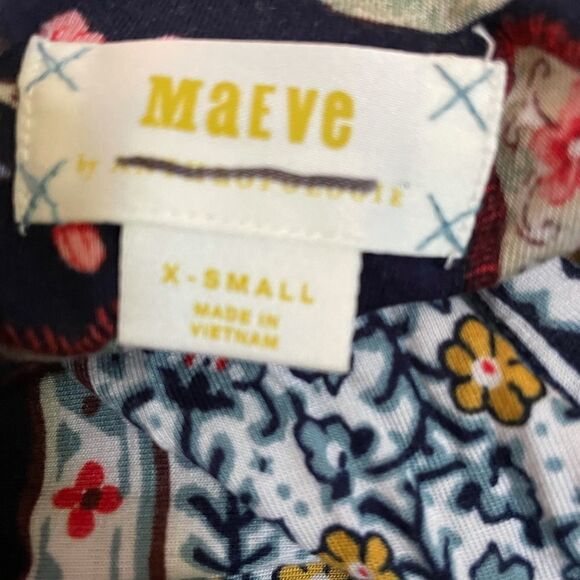 Maeve Anthropologie Fiorenza midi skirt size XS - Picture 8 of 8